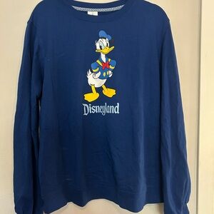Disney Blue Donald Duck Sweatshirt